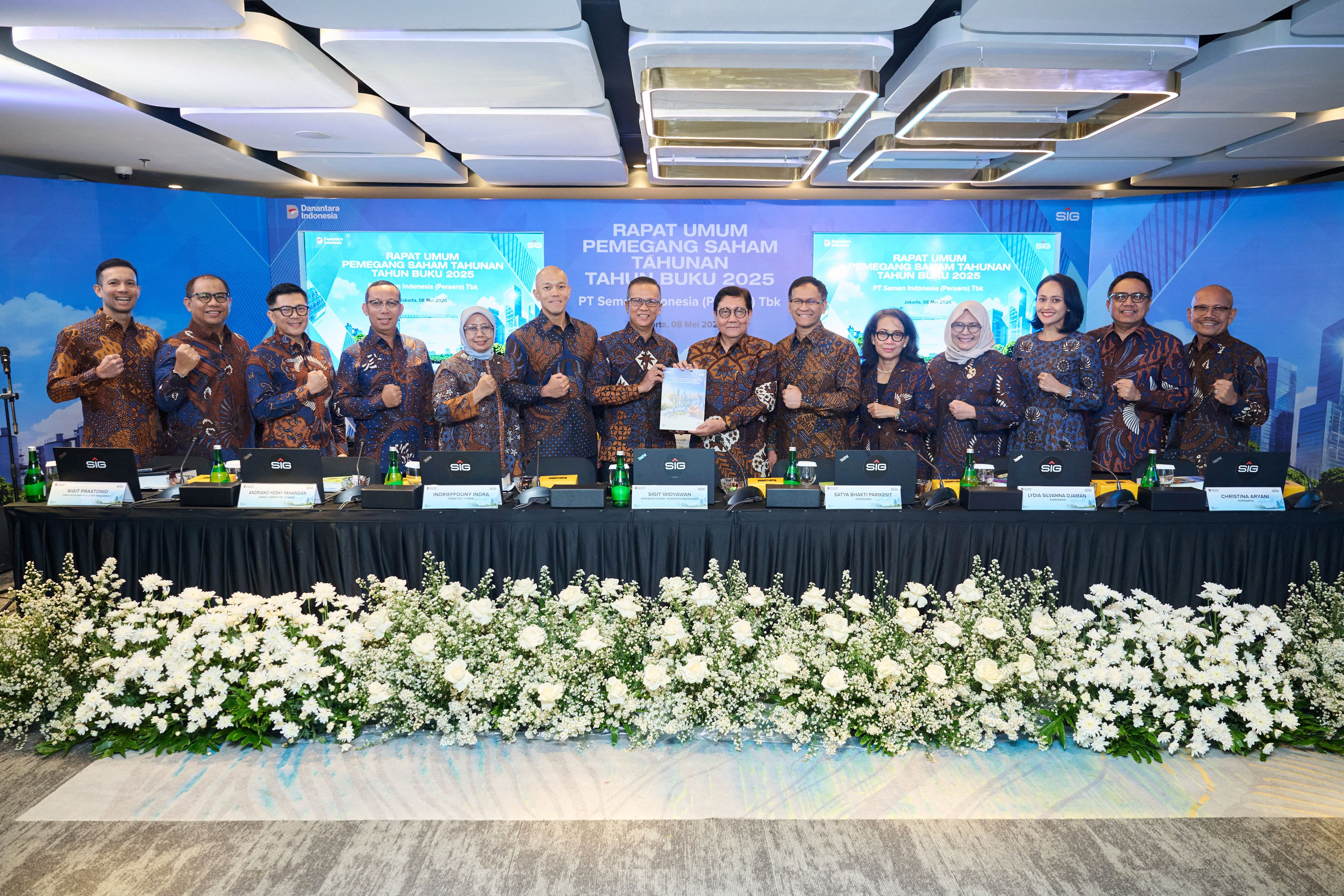 RUPST 2026 SIG Tetapkan Seluruh Laba Tahun 2025 sebagai Dividen