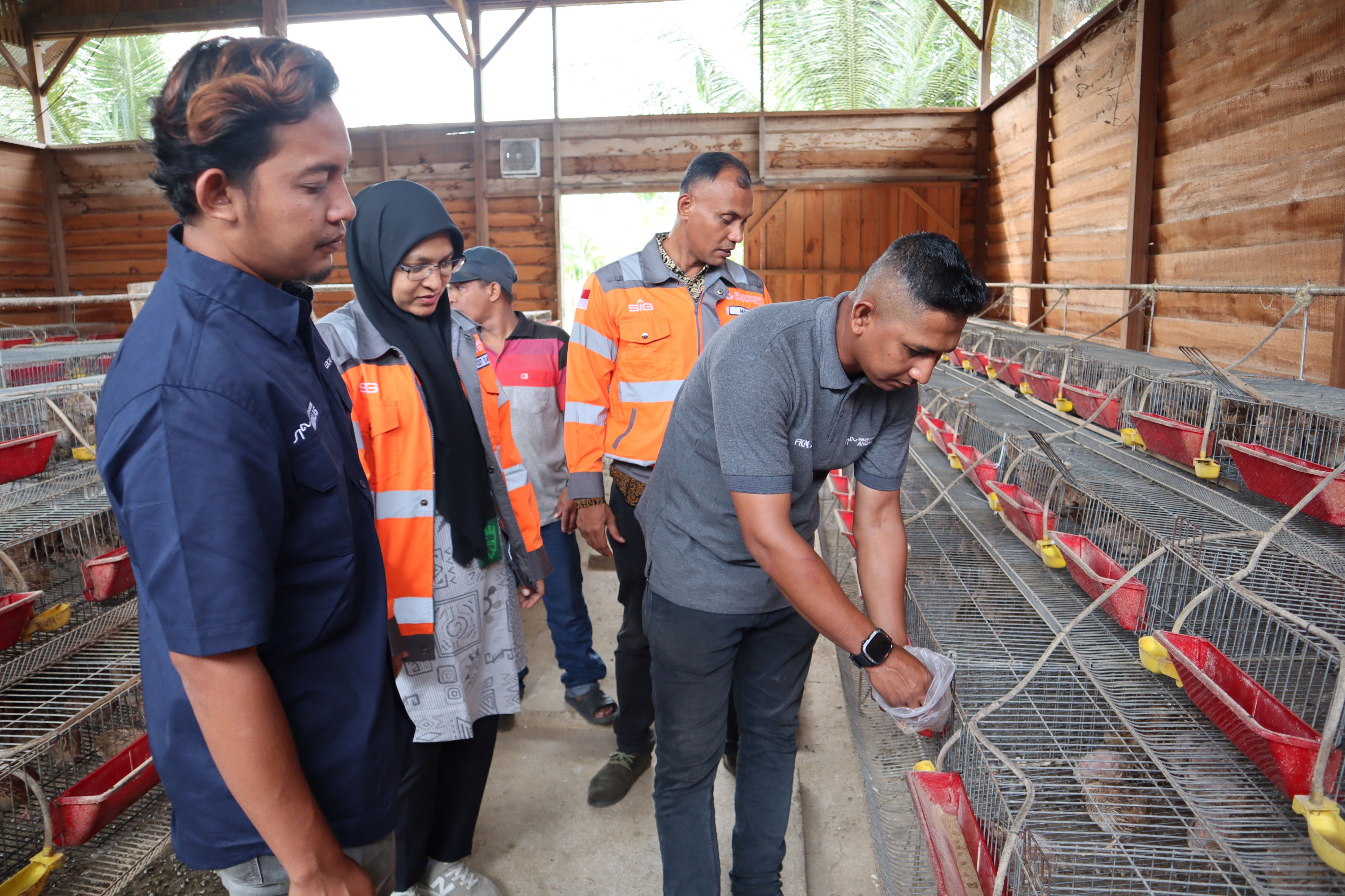 Olah Sampah Kelapa Jadi Pakan Ternak, SIG Tingkatkan Kualitas Lingkungan dan Kesejahteraan Masyarakat di Aceh