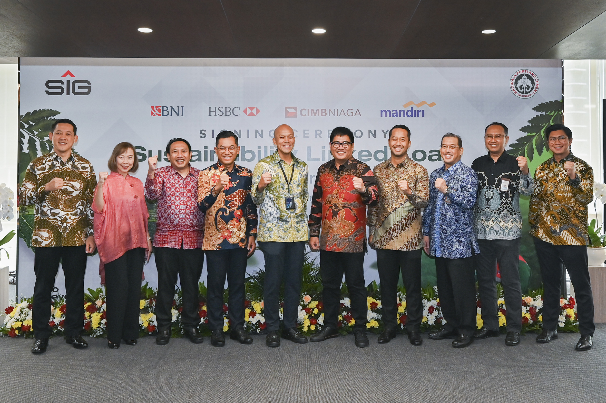 Semen Baturaja Raih Kredit Sindikasi Berkelanjutan Senilai Rp901,425 Miliar dari Empat Bank