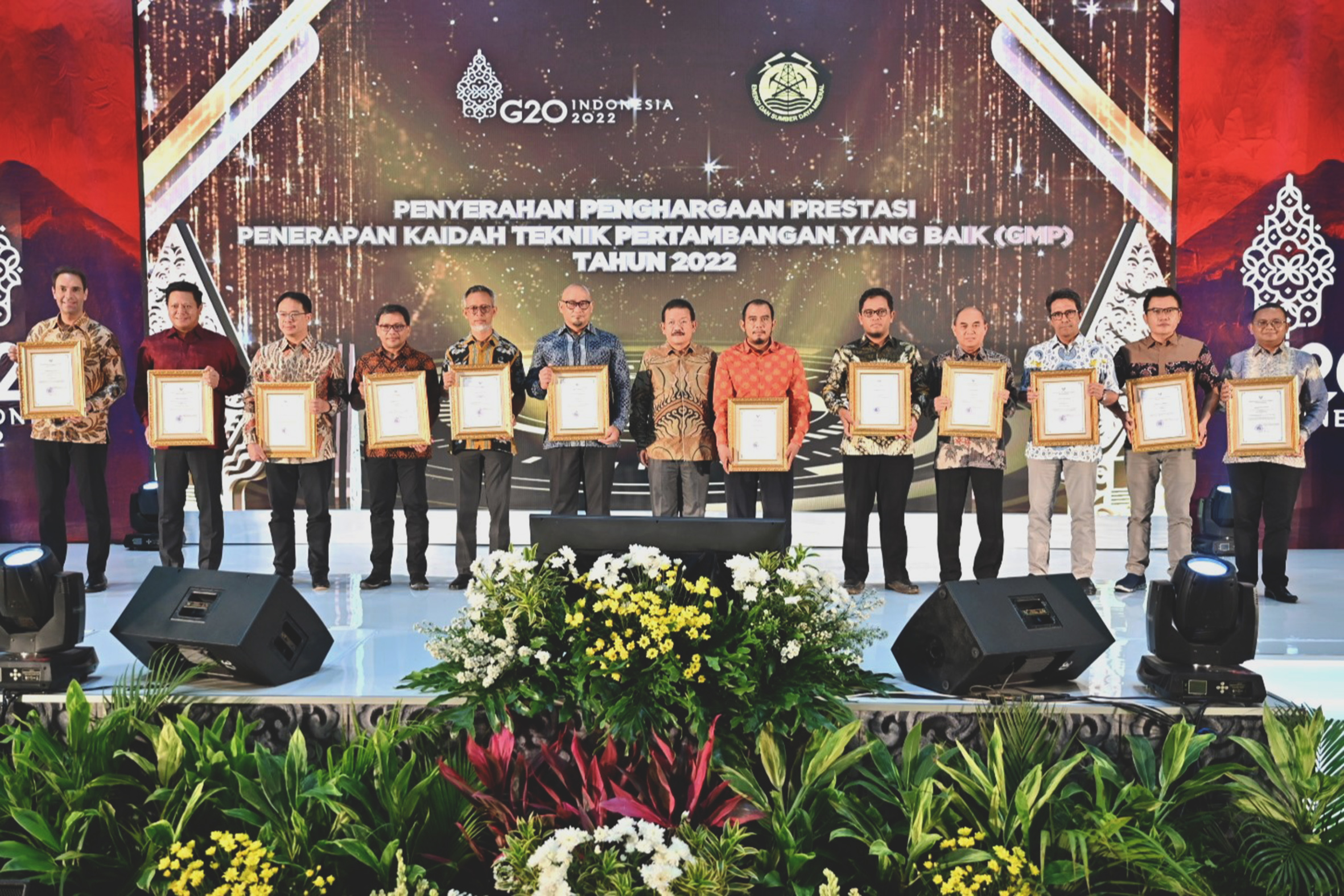 SIG Wins Three Awards from the Ministry of Energy and Mineral Resources at the Good Mining Practices Award 2022